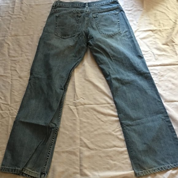One (1) Pair Old Navy Loose Light Blue Jeans. - Picture 2 of 2